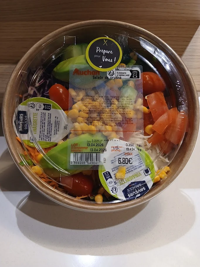 Salade de crudité