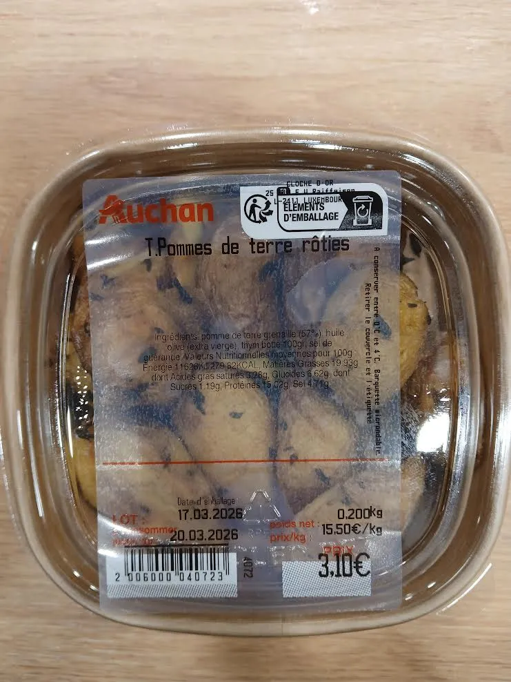 Pomme de terre rôtie