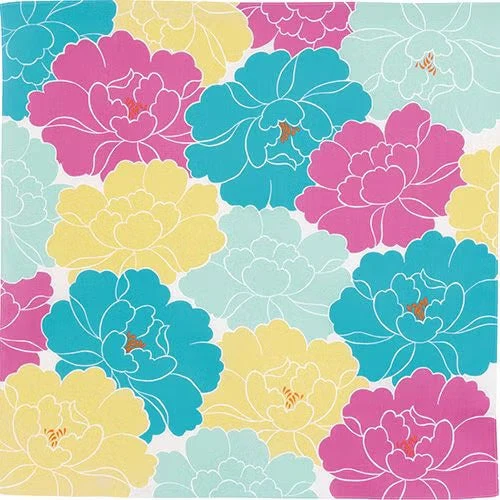 Furoshiki Hime Musubi - Botan (50cm, rose)