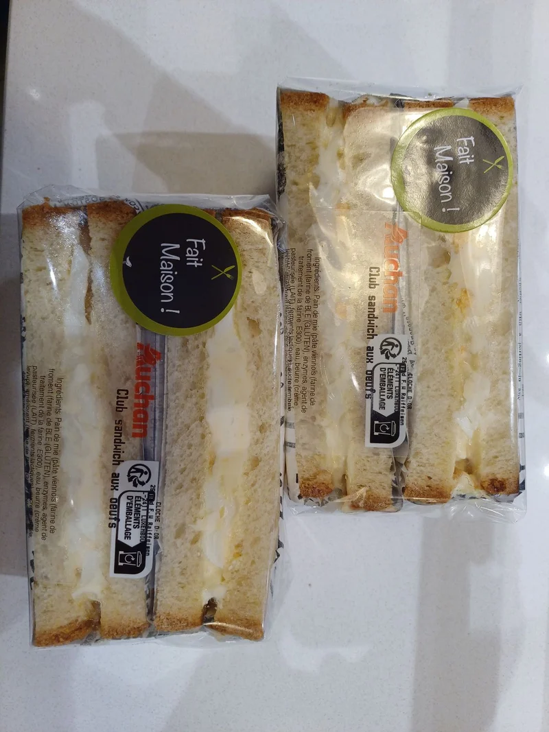 Club sandwich (Oeuf Dur)