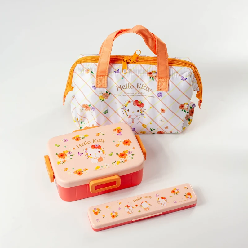 Ensemble Bento pour Enfant Hello Kitty Pastels Vives