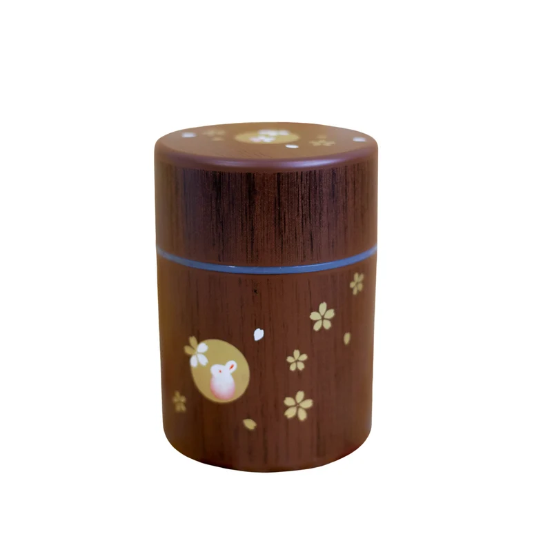 Boîte à thé Usagi Mokume