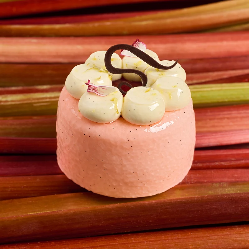 Akiba – Pâtisserie Rhubarbe & Yaourt Grec