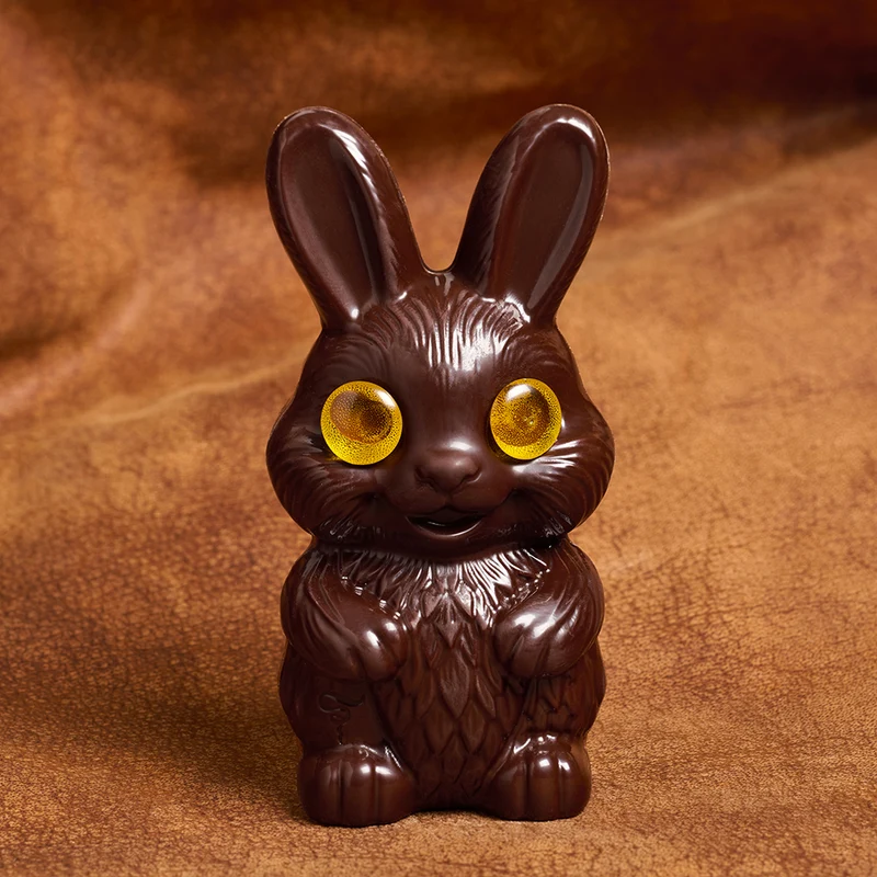 Lapin de Pâques Noir