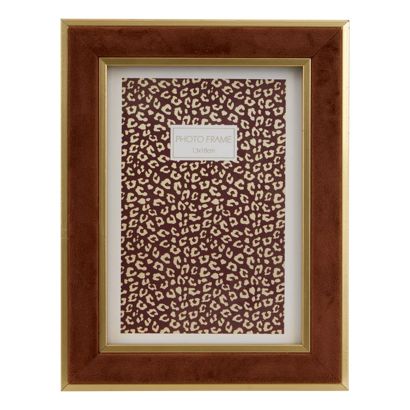 Cadre photo motif léopard Atmosphera – 13 × 18 cm
