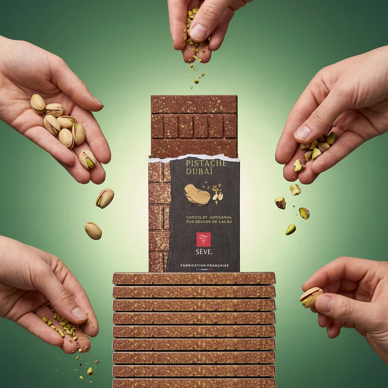 Tablette Lait Dubai Chocolate