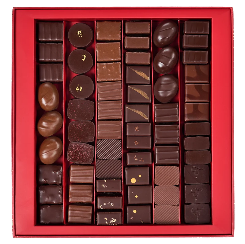 Ballotin Héritage – Coffret de bonbons de chocolat artisanaux