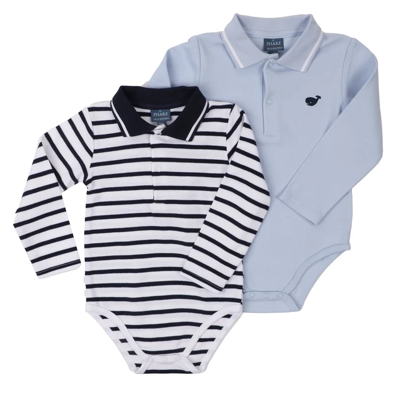 Lot de 2 bodies - Bleu
