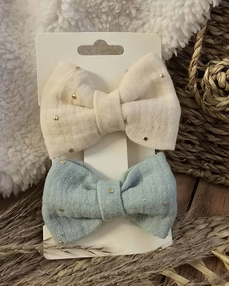Lot de deux barrettes
