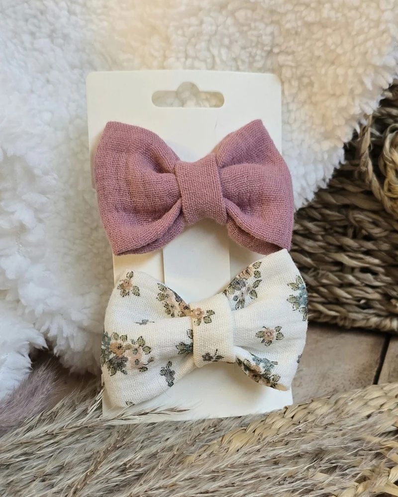 Lot de deux barrettes