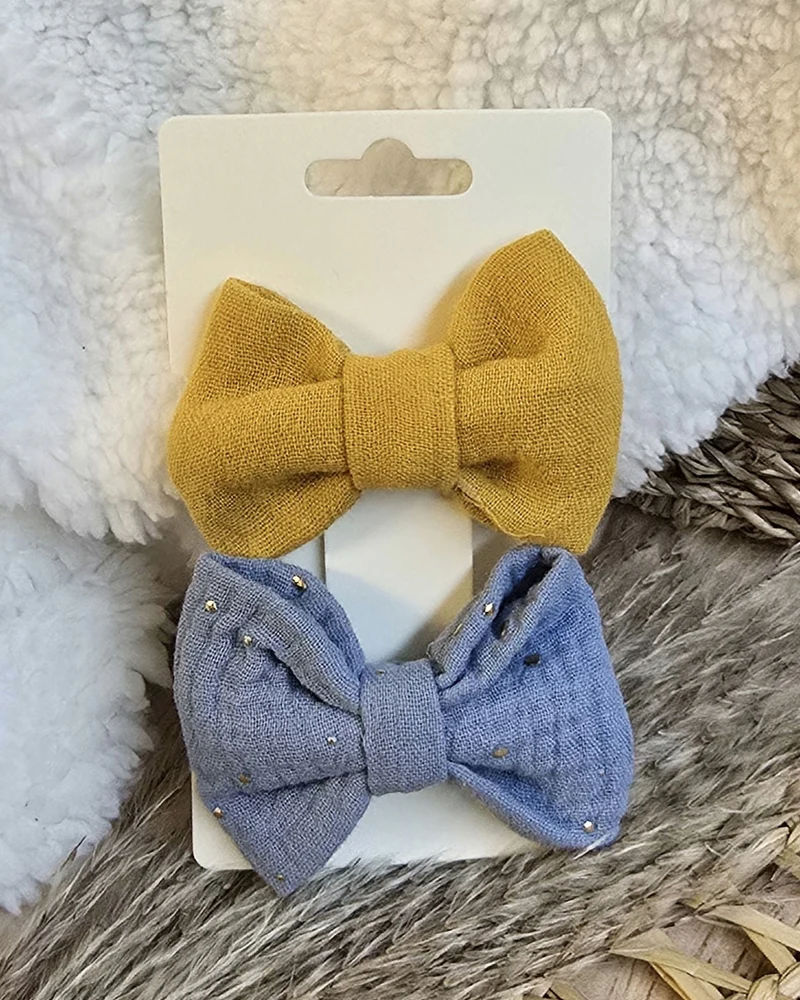 Lot de deux barrettes