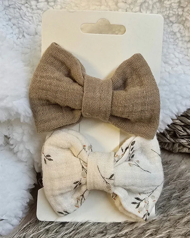 Lot de deux barrettes