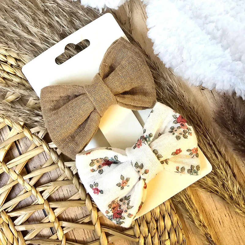 Lot de deux barrettes