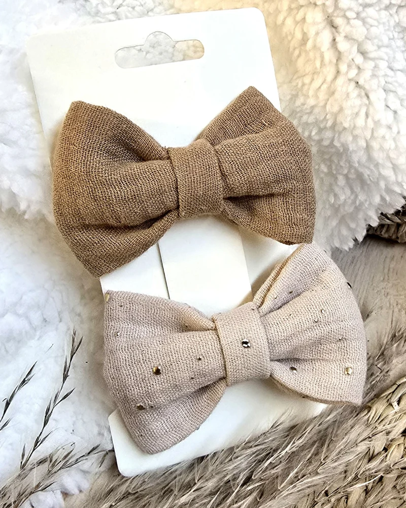 Lot de deux barrettes