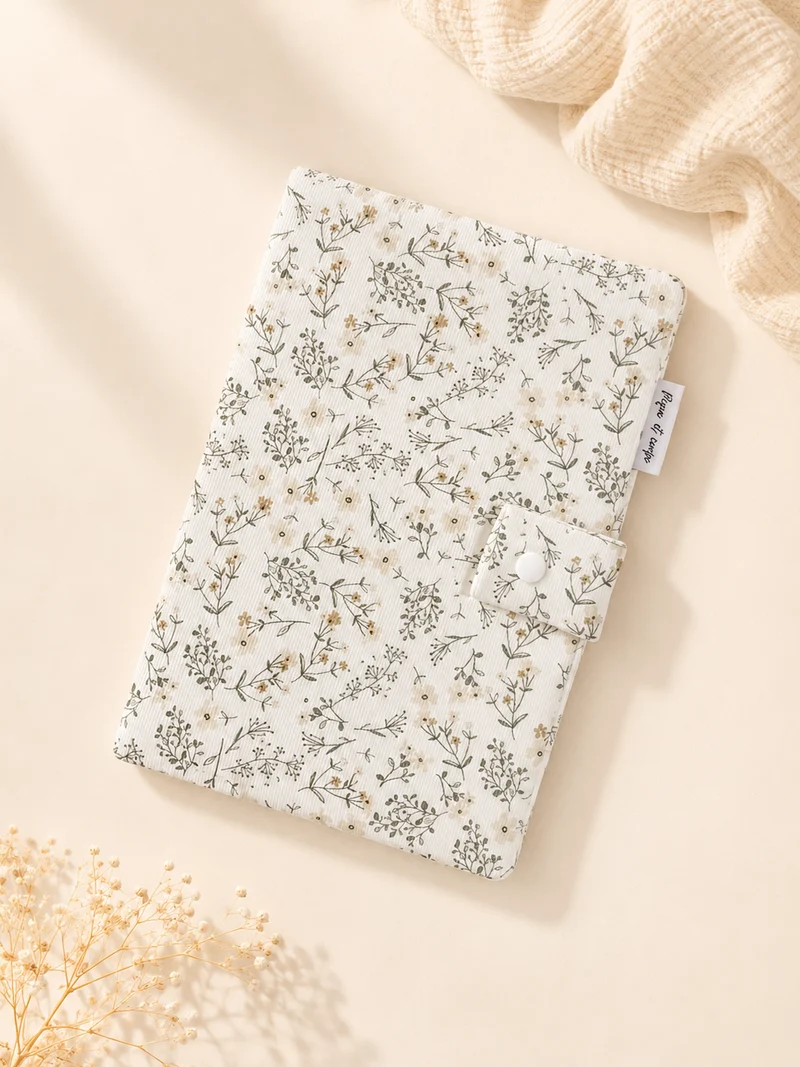 Protège carnet herbier sauvage