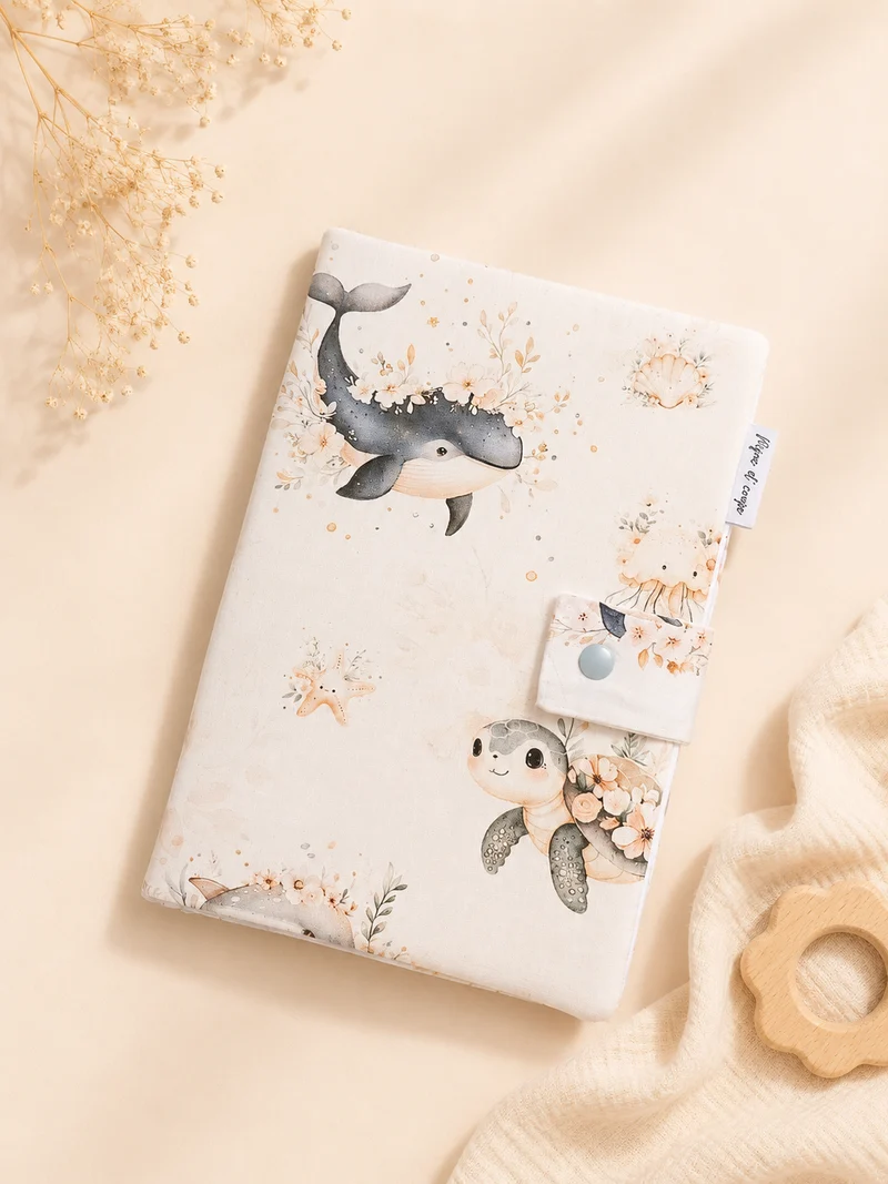 Protège carnet mer
