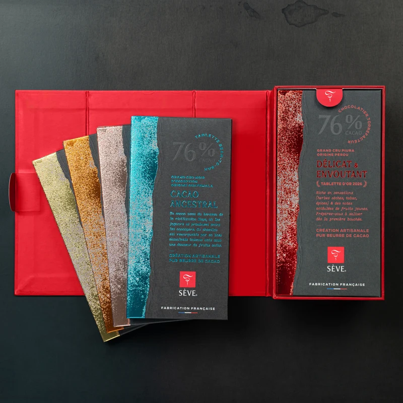 Coffret Tablettes Grands Crus Exception