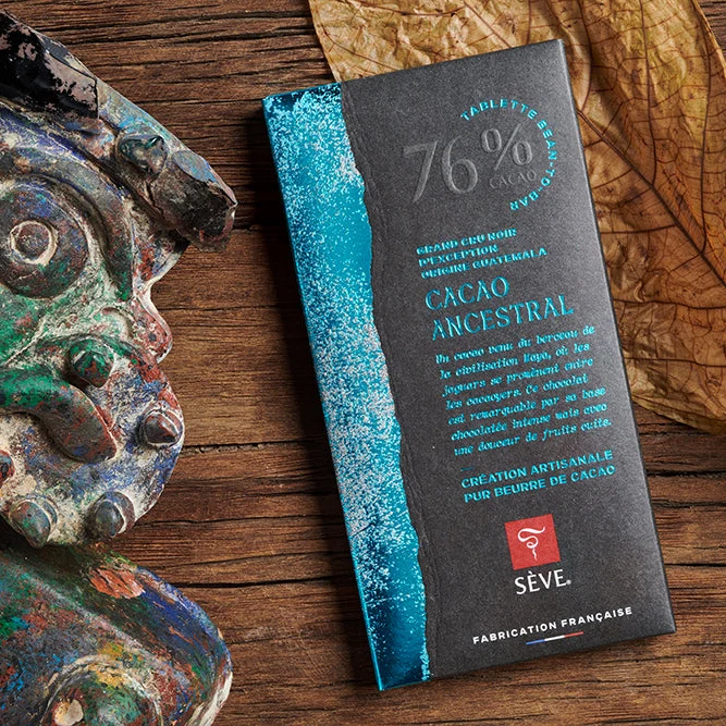 Tablette de chocolat noir Guatemala 76% de cacao - Notes de fruits cuits