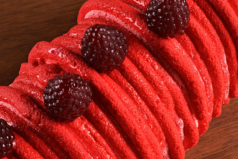 Bûche glacée Vacherin Framboise