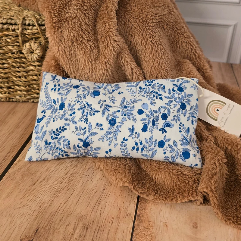 Bouillotte sèche fleuries
