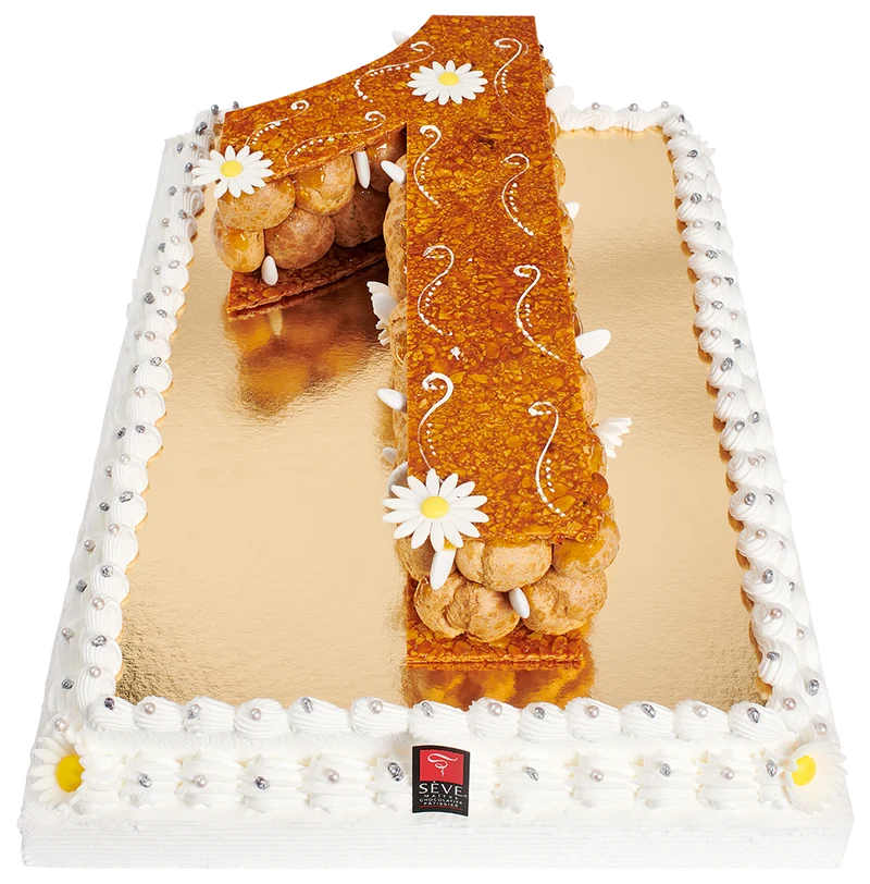 Number Cake - Chiffre Croquembouche
