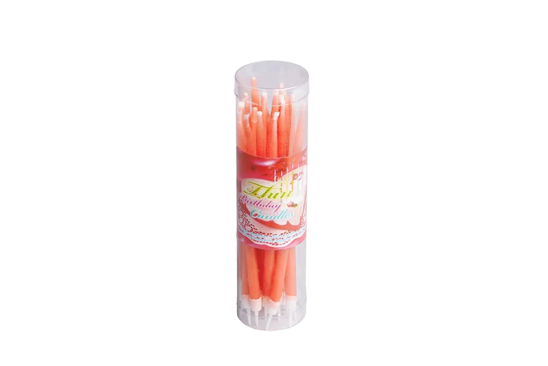 Bougies longues élégantes – Coffret de 18 pour anniversaires et célébrations