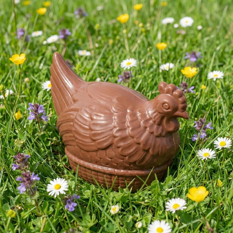 Ma Belle Cocotte – Poule géante en chocolat au lait 1,2 kg