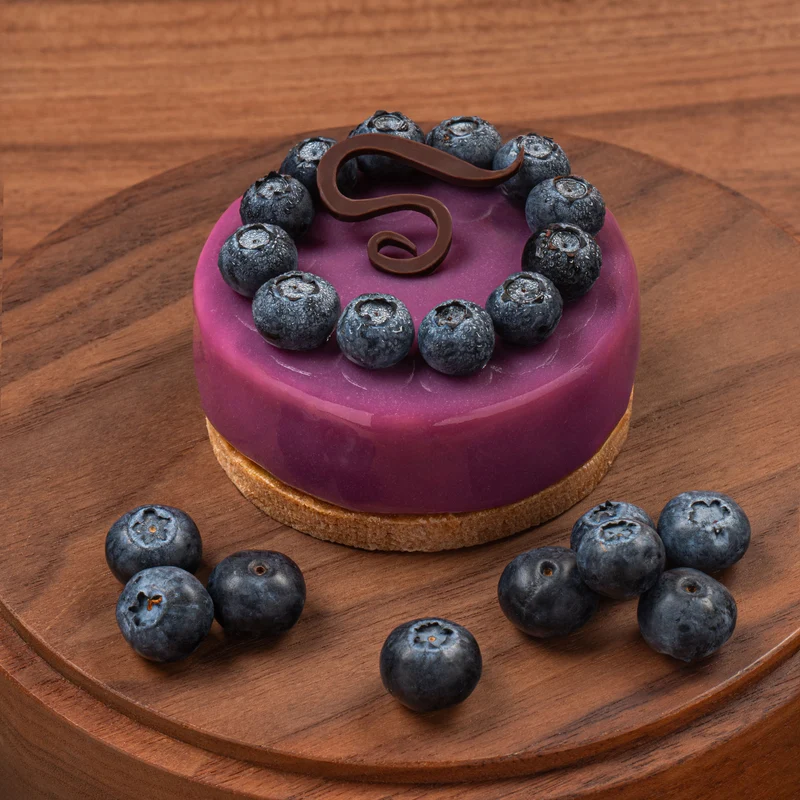 Bleuet – Cheesecake à la Myrtille