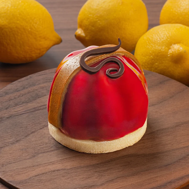 Gloss – Pâtisserie élégante à la Griotte et au Citron
