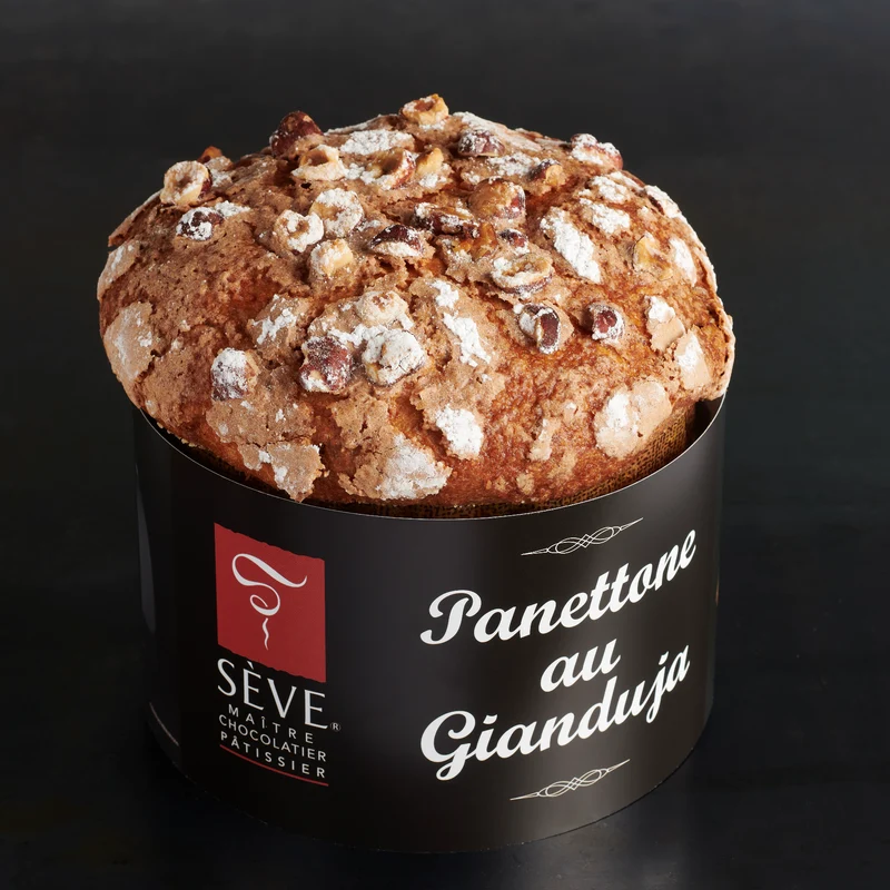 Panettone au Gianduja - Chocolat et Noisette