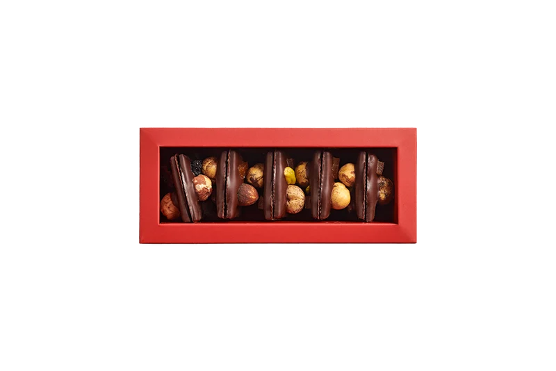 Mendiants au Chocolat Noir