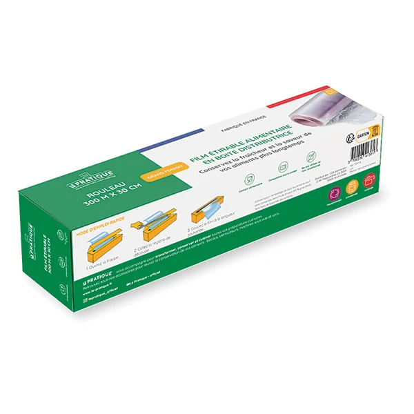 Film alimentaire étirable PRO 300 m x 30 cm Le Pratique