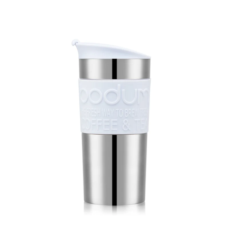 Mug de voyage isotherme inox 0.35L - Bleu