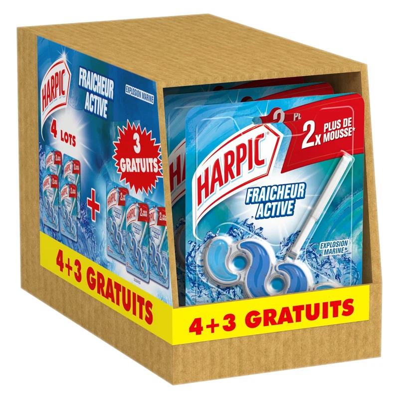 Lot de 4+3 gratuit bloc WC