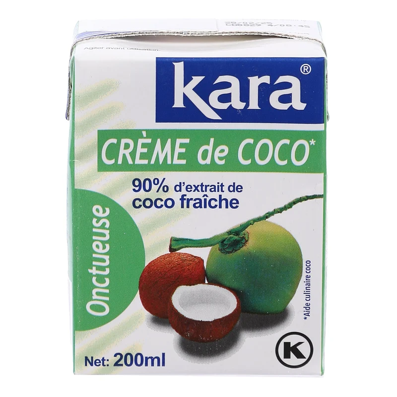 Brique de crème de coco