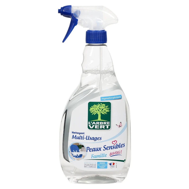 Pistolet nettoyant mutlisurfaces peaux sensibles - Hypoallergénique
