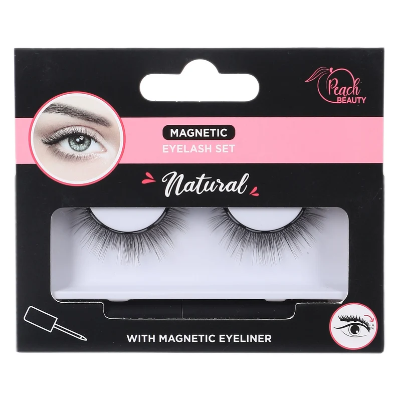 Kit de 2 faux-cils magnétique avec eyeliner magnétique