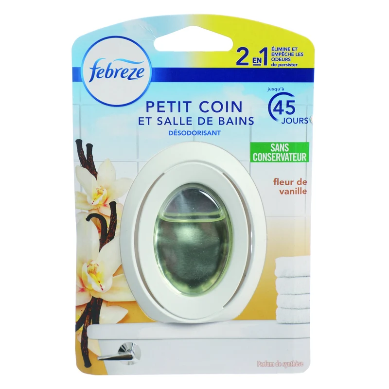 Désodorisant WC et salle de bain