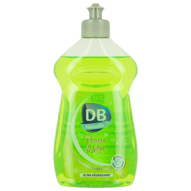 Liquide vaisselle pomme et kiwi