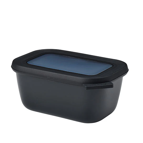 Bol multifonction rectangulaire Cirqula 750 ml Nordic Black Mepal