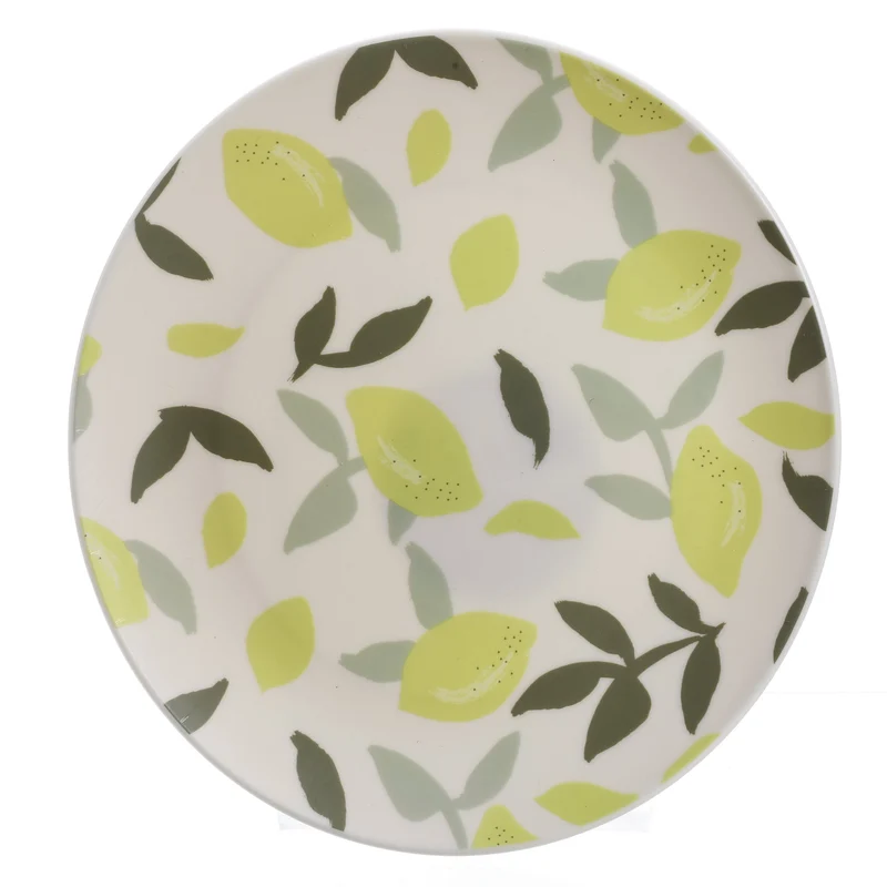 Assiettes citrons 20cm