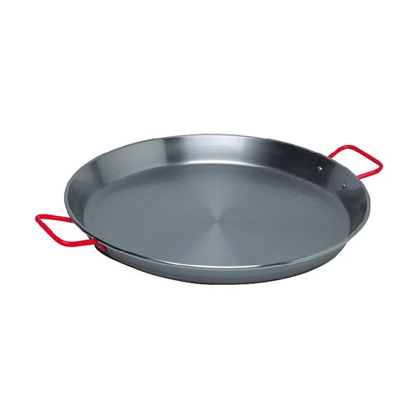 Plat à paëlla acier poli 60 cm