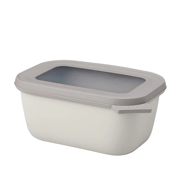 Bol multifonction rectangulaire Cirqula 750 ml Nordic White Mepal