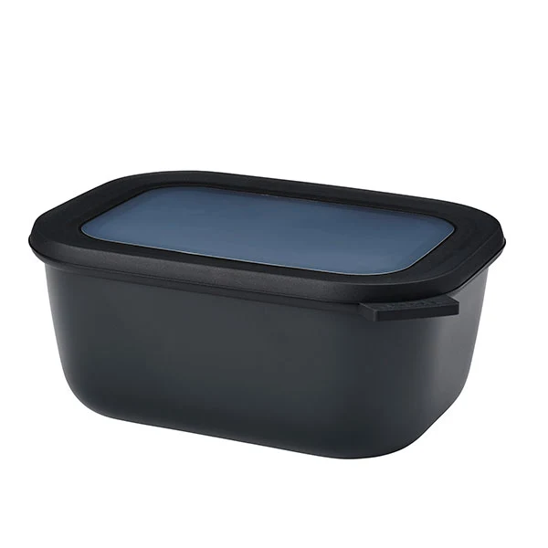 Bol multifonction rectangulaire Cirqula 1500 ml Nordic Black Mepal