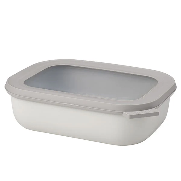 Bol multifonction rectangulaire Cirqula 1000 ml Nordic White Mepal