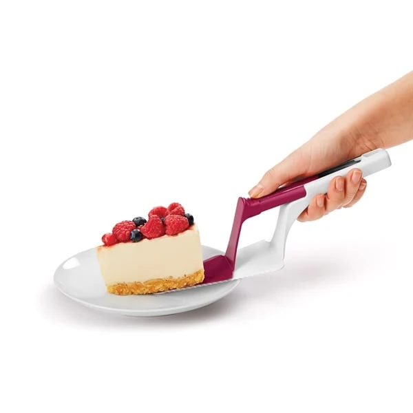 Pelle tranche tarte avec poussoir