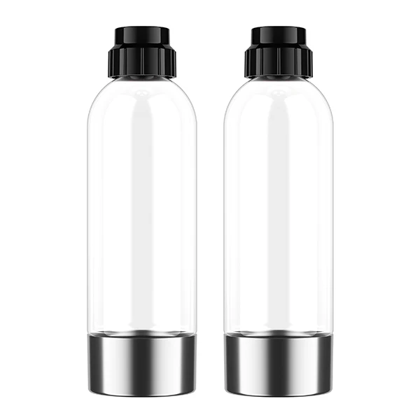 2 bouteilles 1 L pour machine à gazéifier Aquabella Naturamix