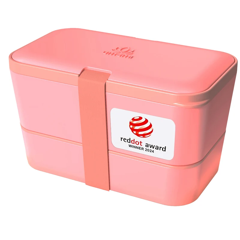 Nestable Bento Box Coral Pink (51 oz)