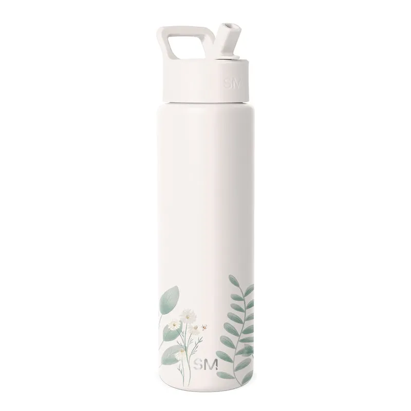 Summit Water Bottle with Straw Lid