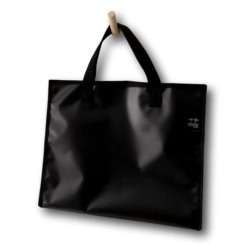Sac Fourre-tout ( PETIT ) - Sac écoresponsable - noir
